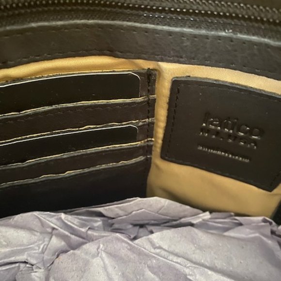 Latico, NEW WITH TAGS, Beautiful Leather Backpack, Black main image 4